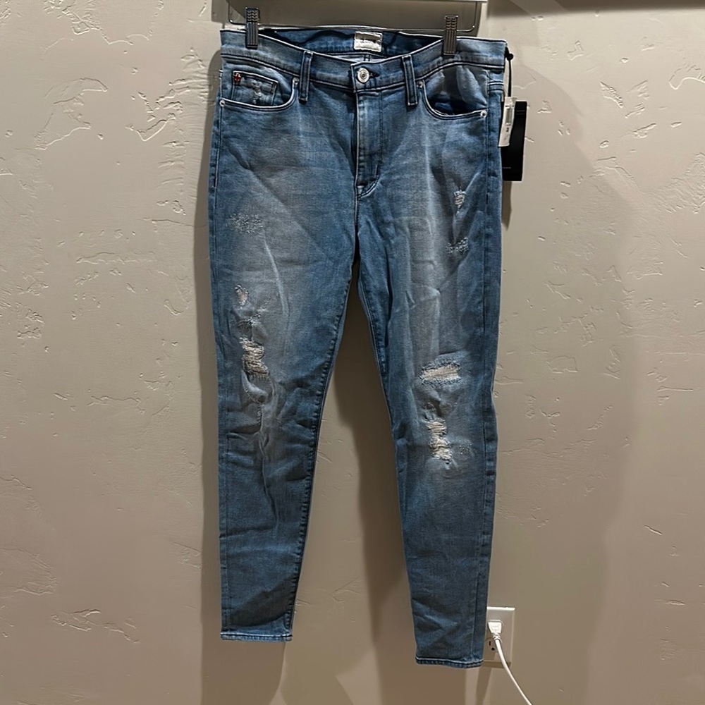 NICO MIDRISE SUPER SKINNY JEANS - SIZE 30